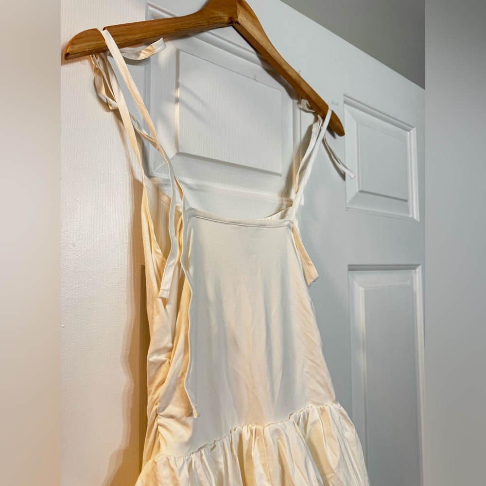 NEW! Banana Republic Mixed Media Bubble-Hem Maxi Dress - #771991 🎻 - Picture 6 of 8